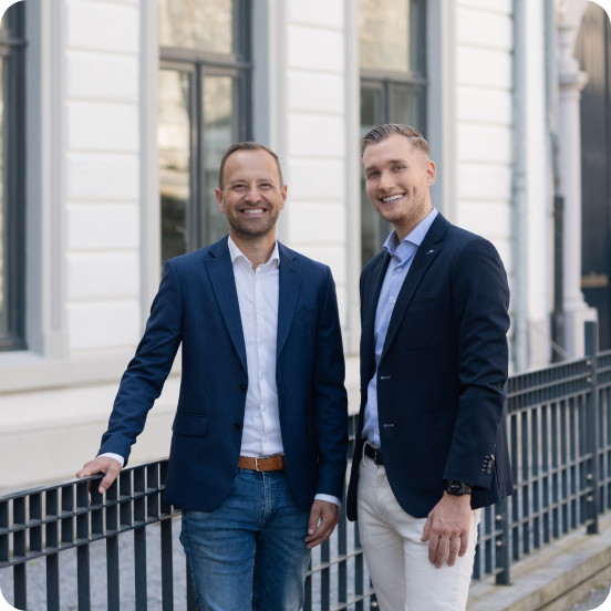 Louis Hundscheidt en Ramon Berben